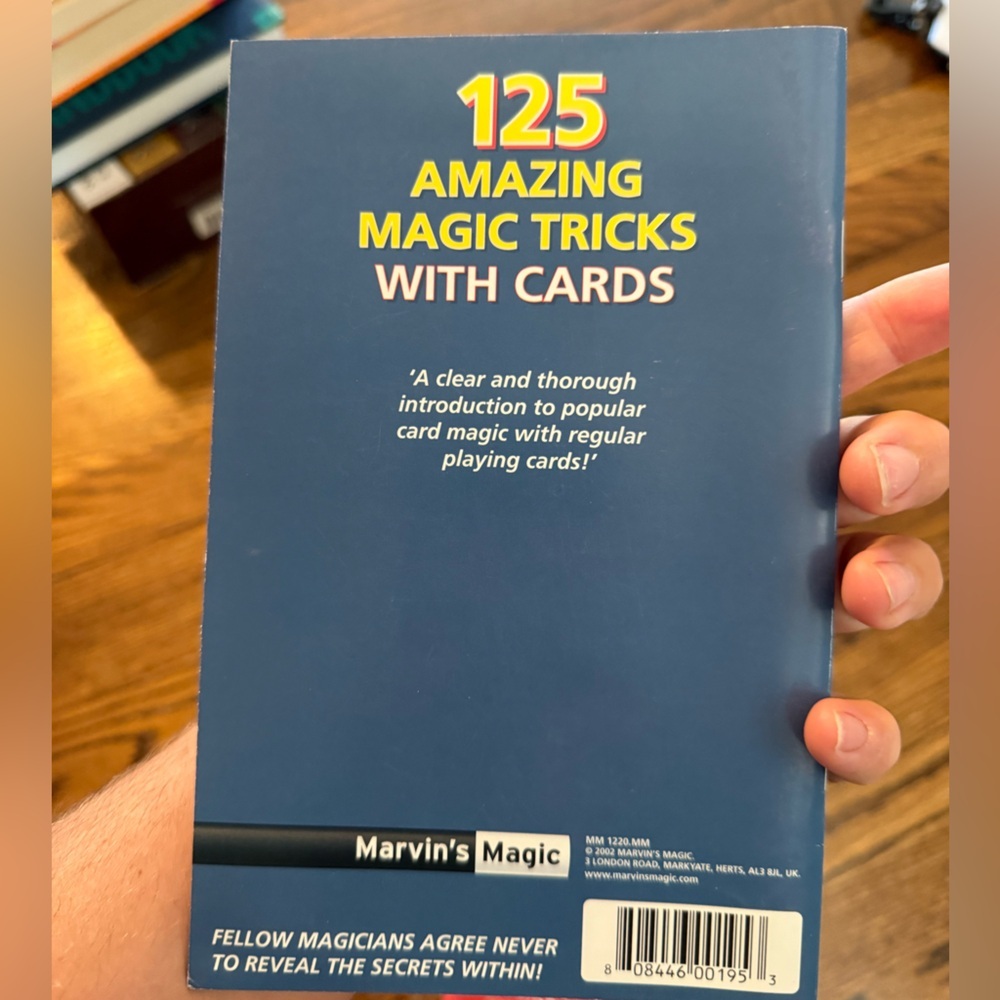 Magic Tricks Book - Picture 2 of 2